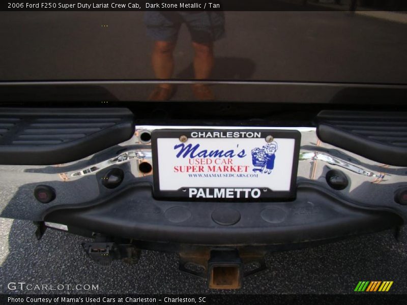 Dark Stone Metallic / Tan 2006 Ford F250 Super Duty Lariat Crew Cab