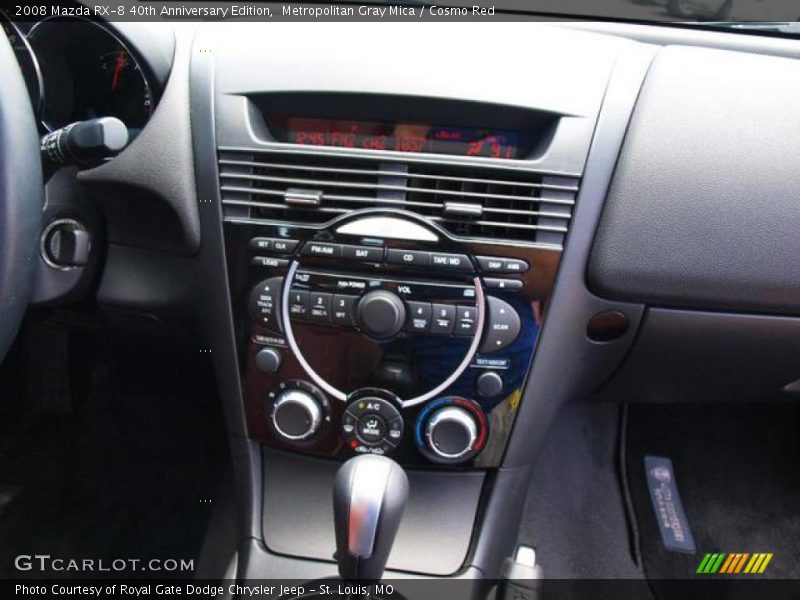 Metropolitan Gray Mica / Cosmo Red 2008 Mazda RX-8 40th Anniversary Edition
