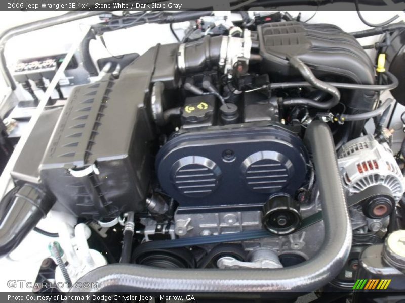 Stone White / Dark Slate Gray 2006 Jeep Wrangler SE 4x4