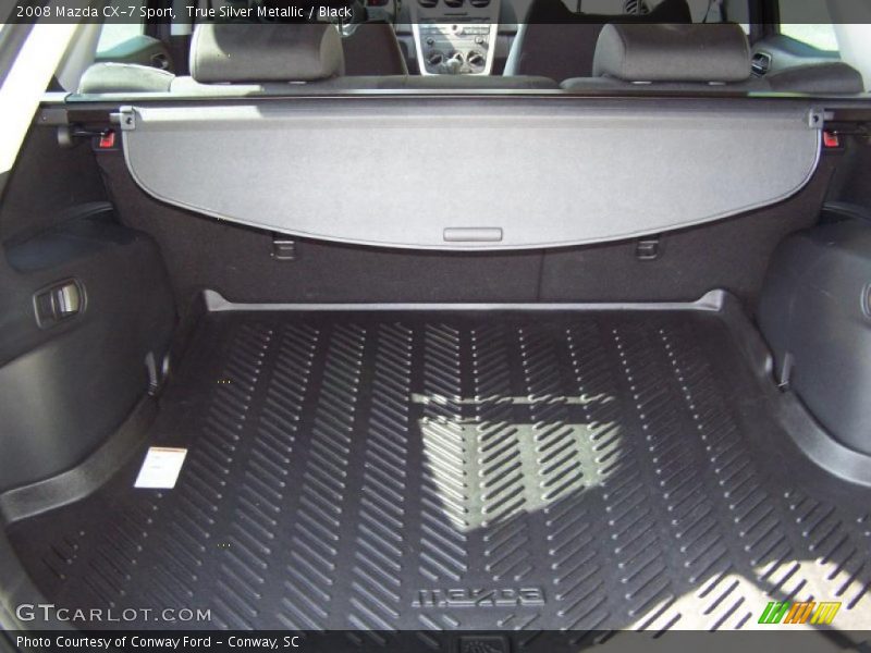 True Silver Metallic / Black 2008 Mazda CX-7 Sport