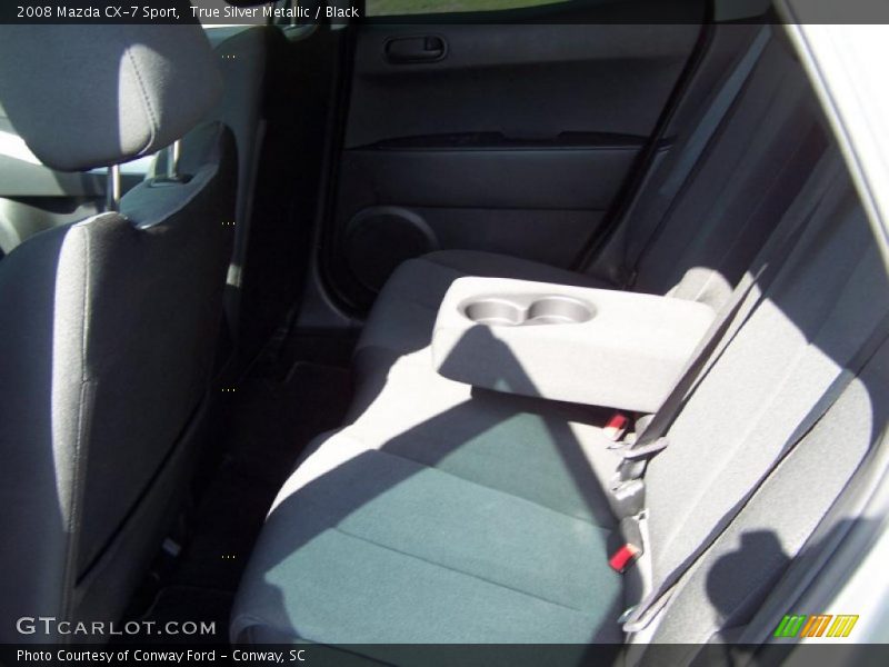True Silver Metallic / Black 2008 Mazda CX-7 Sport