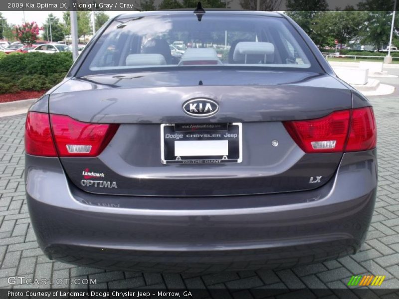 Midnight Gray / Gray 2009 Kia Optima LX