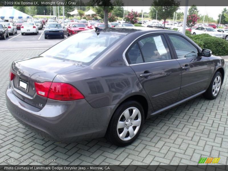 Midnight Gray / Gray 2009 Kia Optima LX