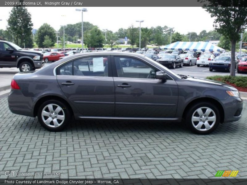 Midnight Gray / Gray 2009 Kia Optima LX