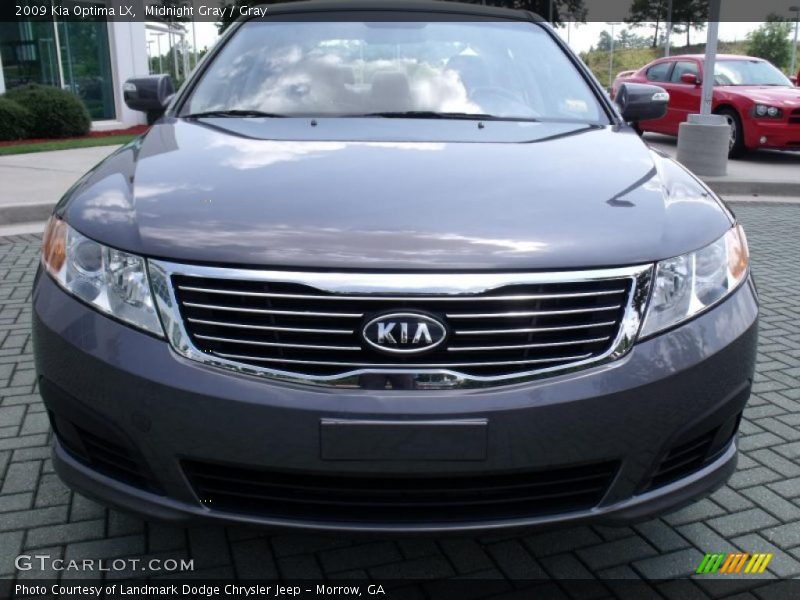 Midnight Gray / Gray 2009 Kia Optima LX