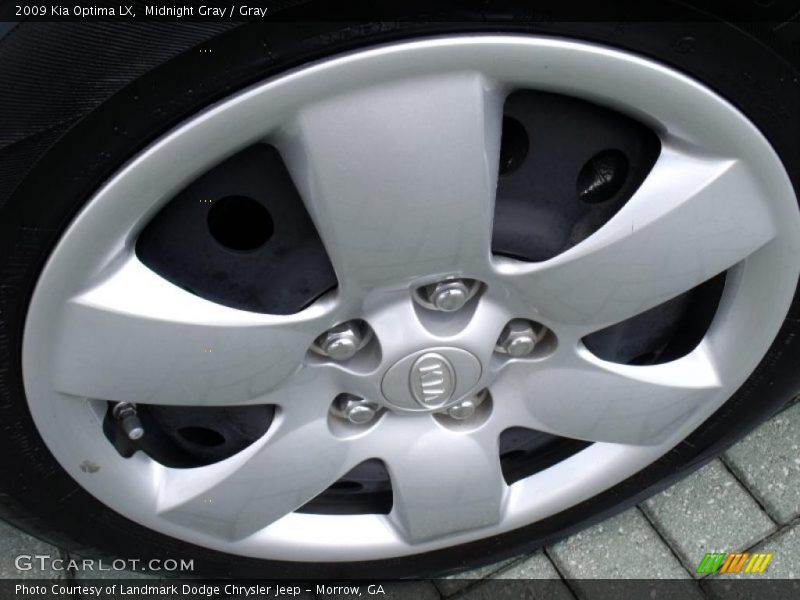 Midnight Gray / Gray 2009 Kia Optima LX