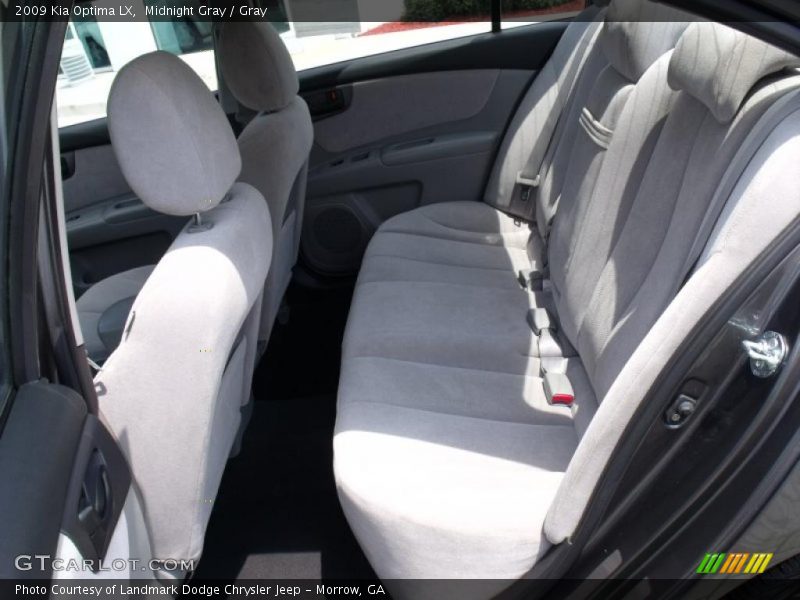 Midnight Gray / Gray 2009 Kia Optima LX