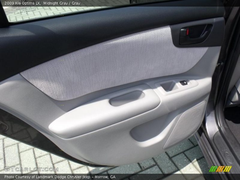 Midnight Gray / Gray 2009 Kia Optima LX