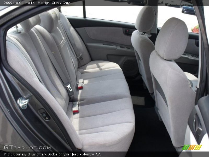 Midnight Gray / Gray 2009 Kia Optima LX