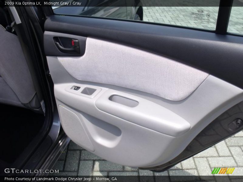 Midnight Gray / Gray 2009 Kia Optima LX