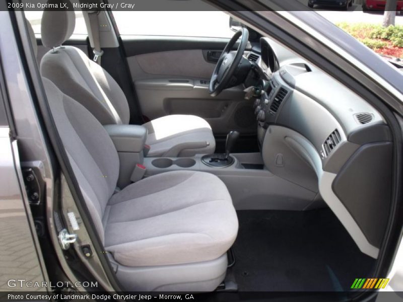 Midnight Gray / Gray 2009 Kia Optima LX