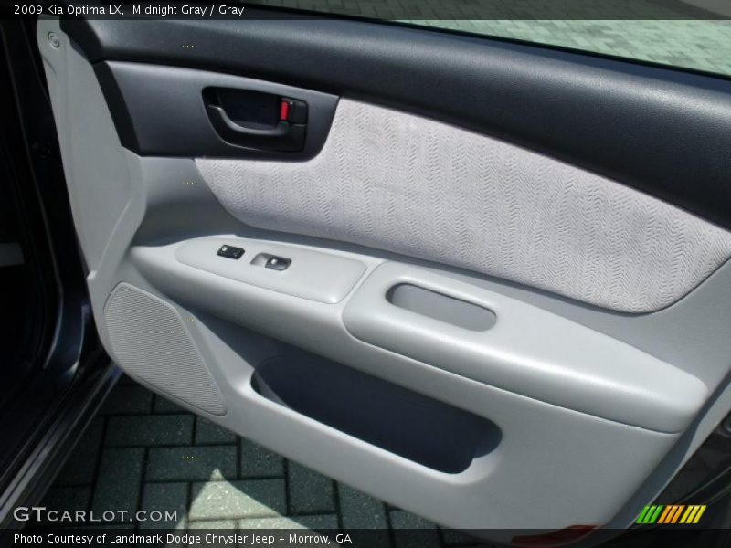 Midnight Gray / Gray 2009 Kia Optima LX