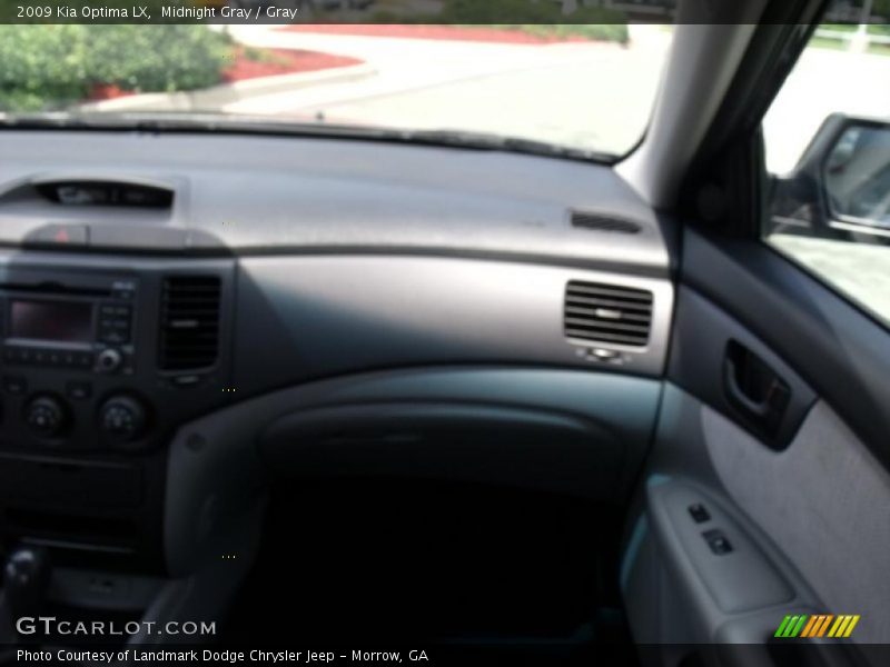Midnight Gray / Gray 2009 Kia Optima LX