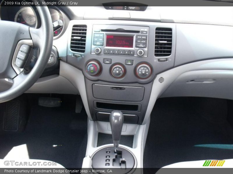 Midnight Gray / Gray 2009 Kia Optima LX