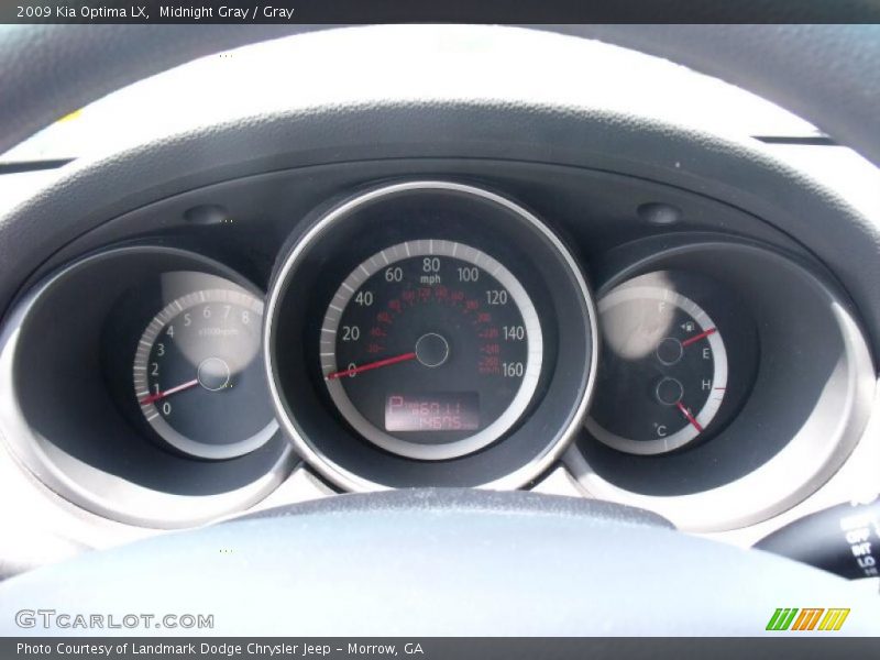 Midnight Gray / Gray 2009 Kia Optima LX