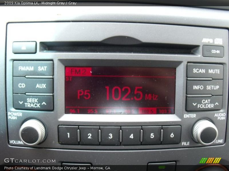 Midnight Gray / Gray 2009 Kia Optima LX