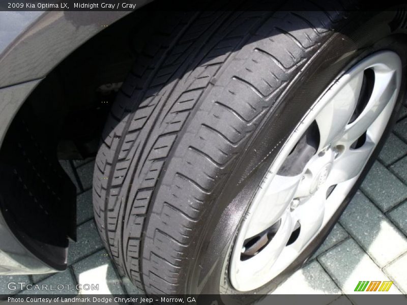 Midnight Gray / Gray 2009 Kia Optima LX