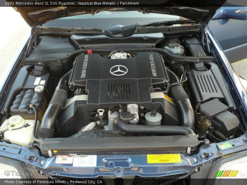  1992 SL 500 Roadster Engine - 5.0 Liter DOHC 32-Valve V8