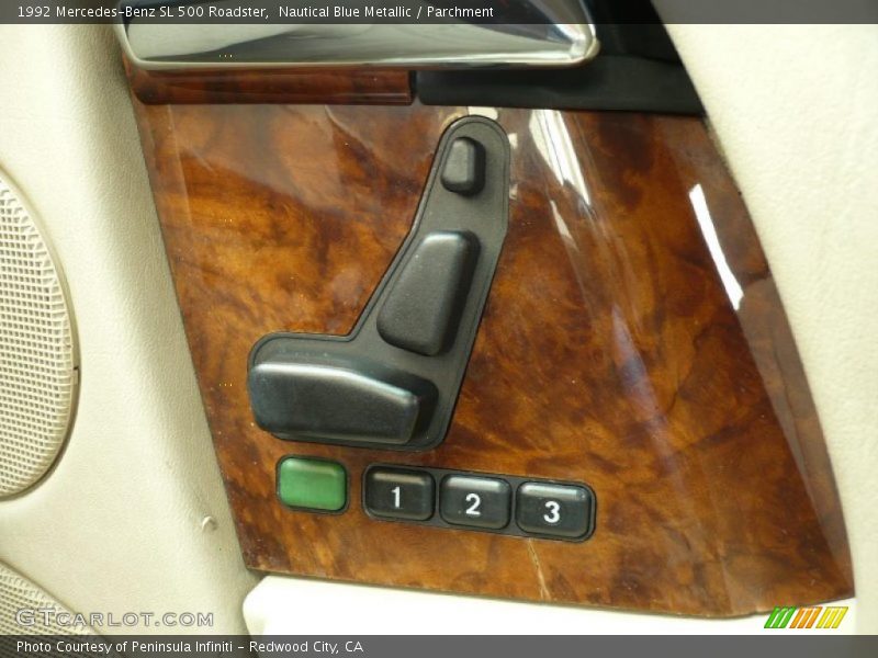Controls of 1992 SL 500 Roadster