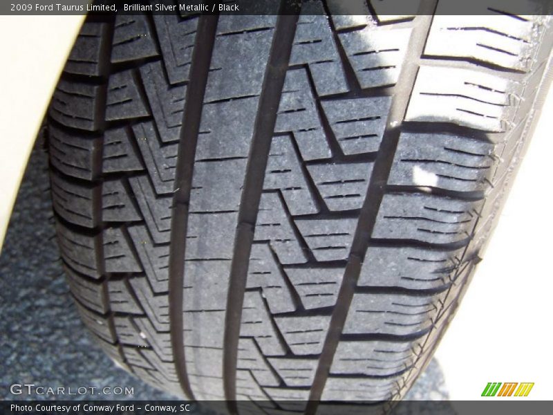 Brilliant Silver Metallic / Black 2009 Ford Taurus Limited