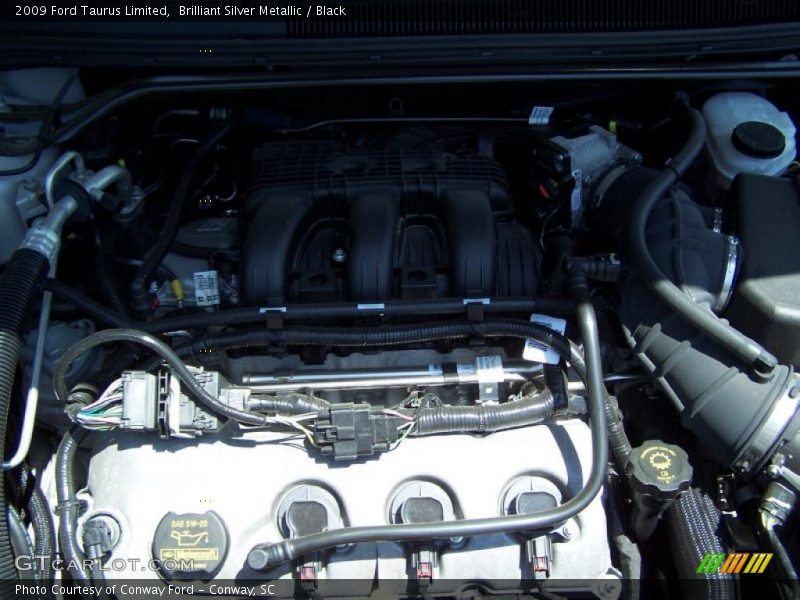 Brilliant Silver Metallic / Black 2009 Ford Taurus Limited