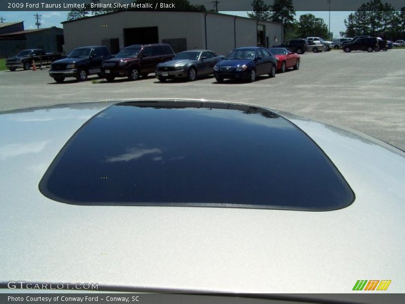 Brilliant Silver Metallic / Black 2009 Ford Taurus Limited