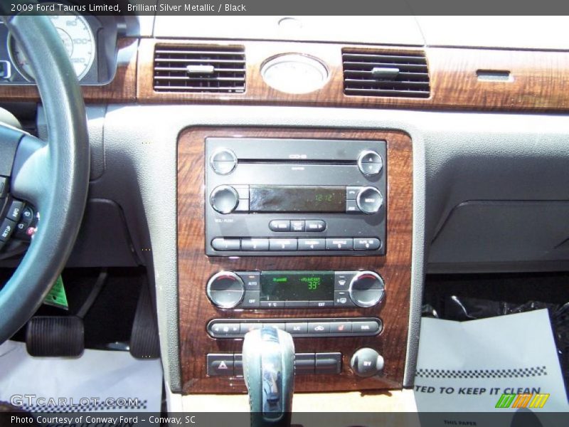 Brilliant Silver Metallic / Black 2009 Ford Taurus Limited