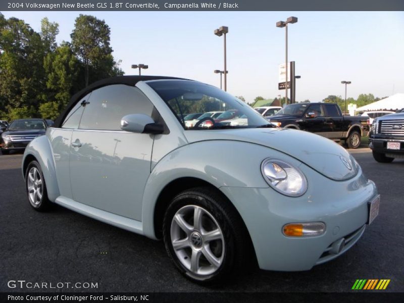 Campanella White / Black 2004 Volkswagen New Beetle GLS 1.8T Convertible