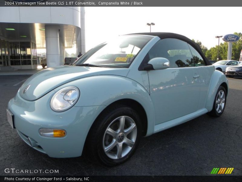 Campanella White / Black 2004 Volkswagen New Beetle GLS 1.8T Convertible