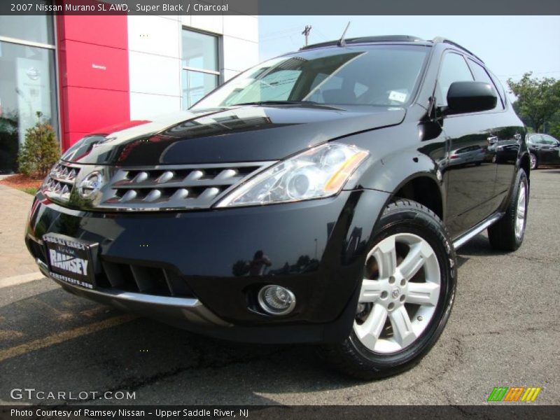 Super Black / Charcoal 2007 Nissan Murano SL AWD