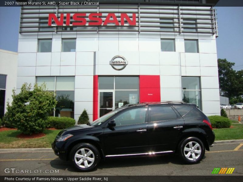 Super Black / Charcoal 2007 Nissan Murano SL AWD
