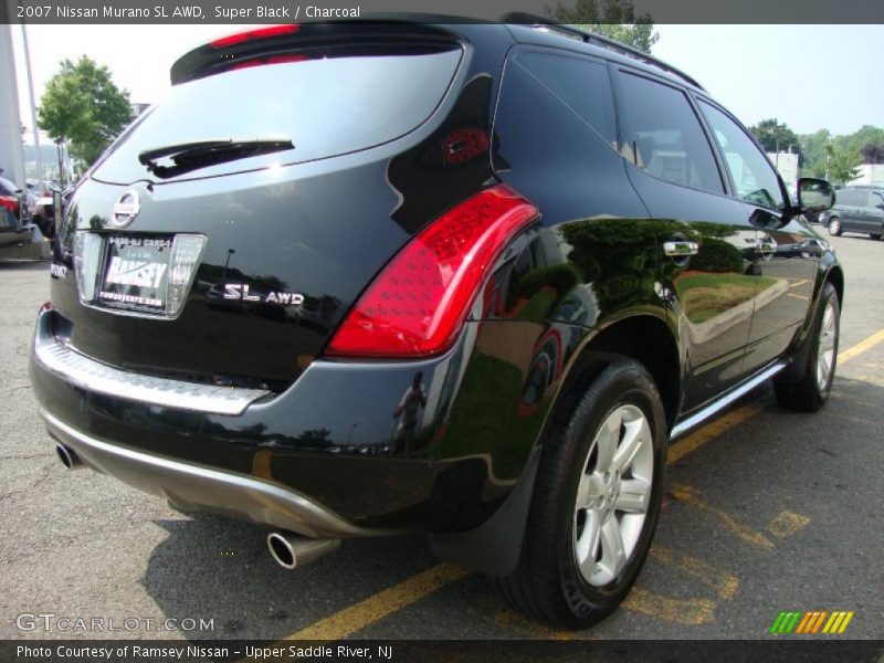 Super Black / Charcoal 2007 Nissan Murano SL AWD