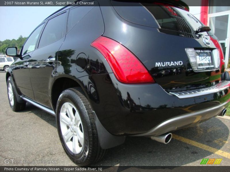 Super Black / Charcoal 2007 Nissan Murano SL AWD