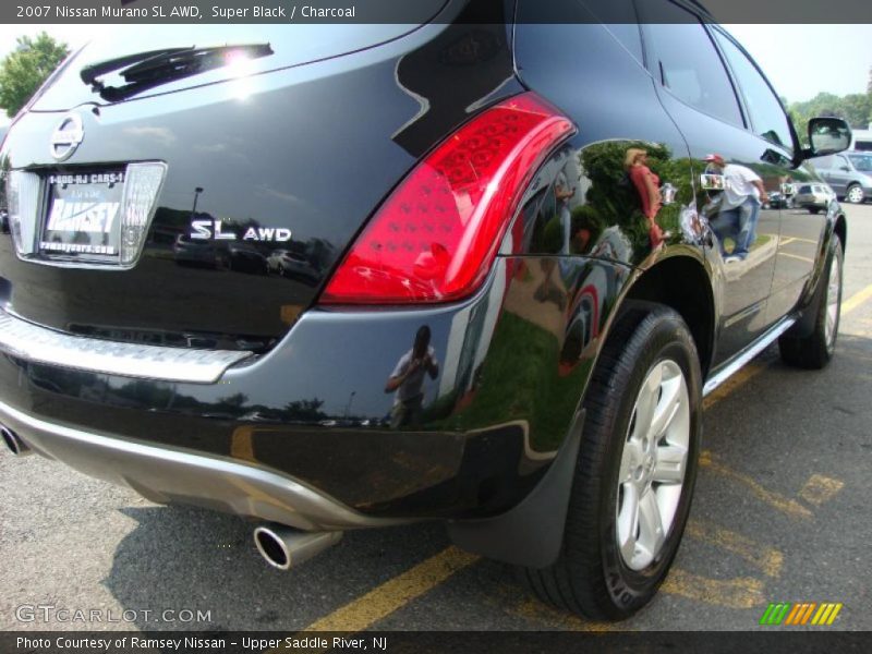 Super Black / Charcoal 2007 Nissan Murano SL AWD