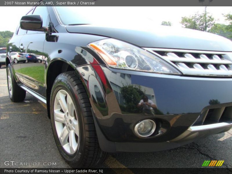 Super Black / Charcoal 2007 Nissan Murano SL AWD