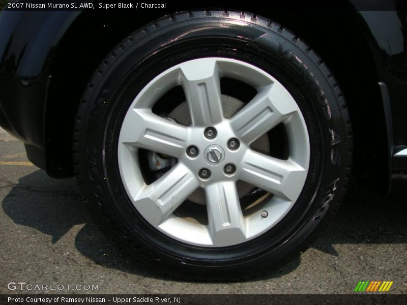 Super Black / Charcoal 2007 Nissan Murano SL AWD