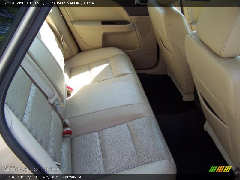 Dune Pearl Metallic / Camel 2008 Ford Taurus SEL