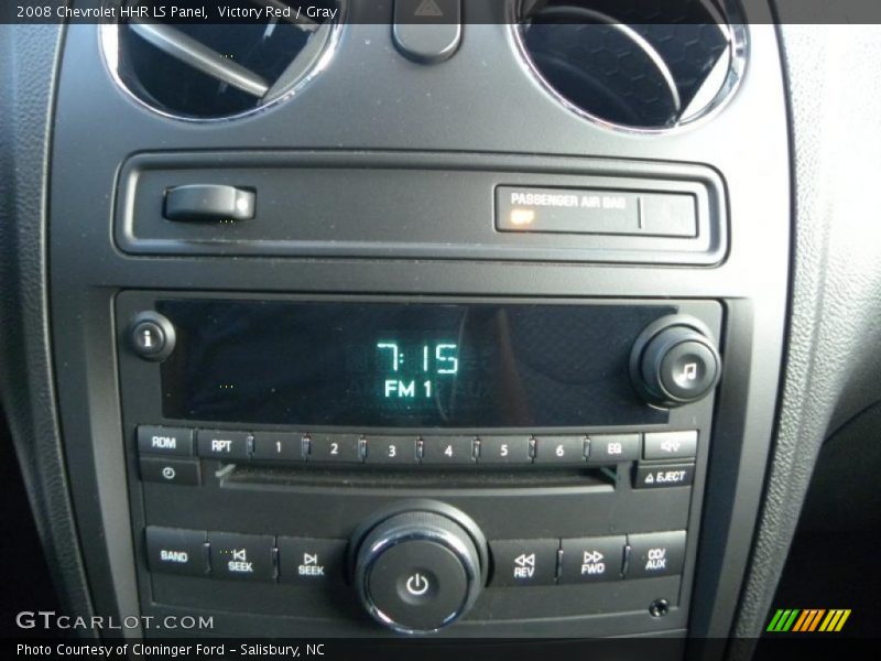 Victory Red / Gray 2008 Chevrolet HHR LS Panel