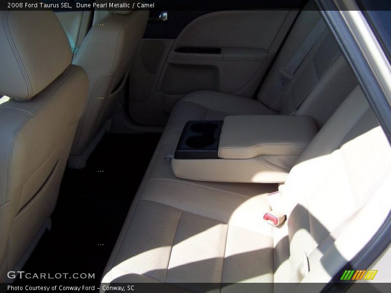 Dune Pearl Metallic / Camel 2008 Ford Taurus SEL