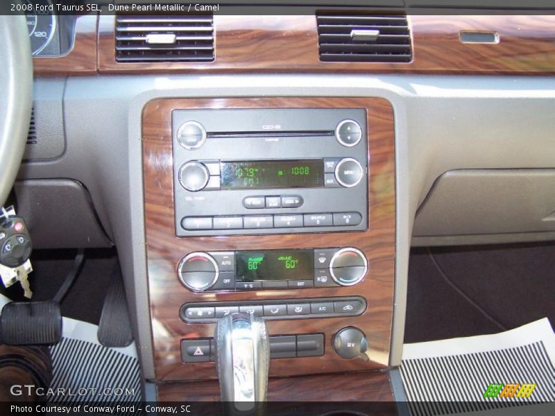 Dune Pearl Metallic / Camel 2008 Ford Taurus SEL