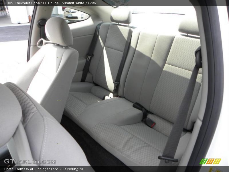 Summit White / Gray 2009 Chevrolet Cobalt LT Coupe