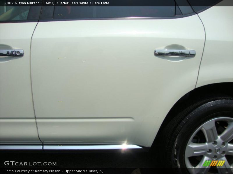 Glacier Pearl White / Cafe Latte 2007 Nissan Murano SL AWD
