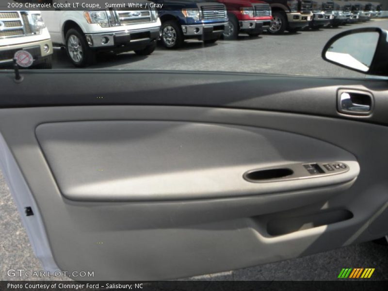Summit White / Gray 2009 Chevrolet Cobalt LT Coupe