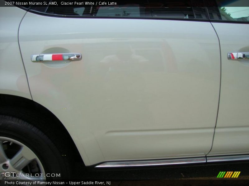 Glacier Pearl White / Cafe Latte 2007 Nissan Murano SL AWD