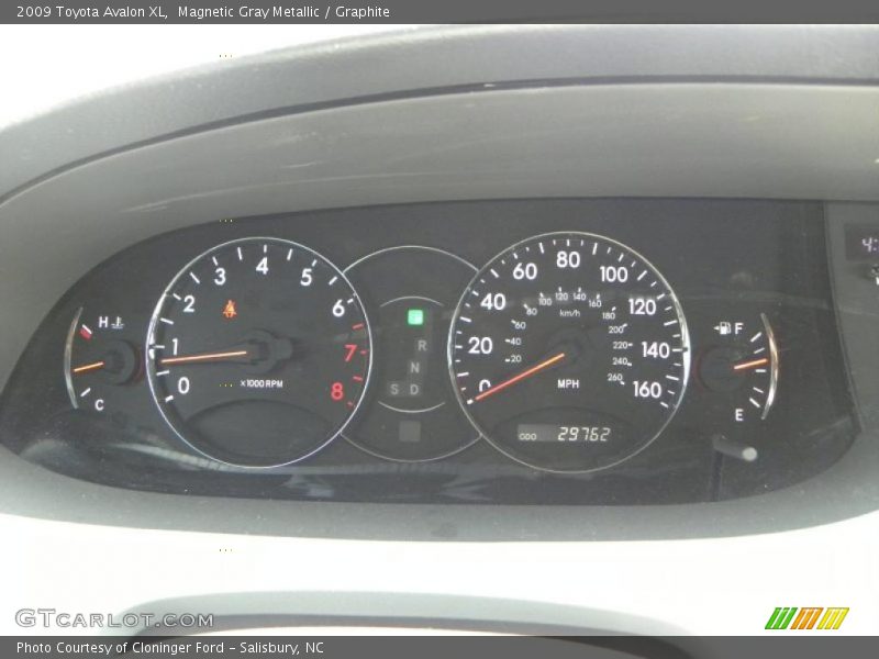 Magnetic Gray Metallic / Graphite 2009 Toyota Avalon XL