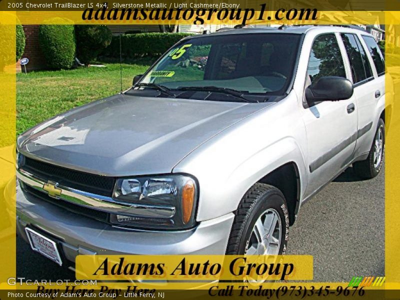 Silverstone Metallic / Light Cashmere/Ebony 2005 Chevrolet TrailBlazer LS 4x4