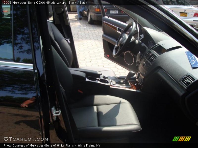 Black / Black 2008 Mercedes-Benz C 300 4Matic Luxury