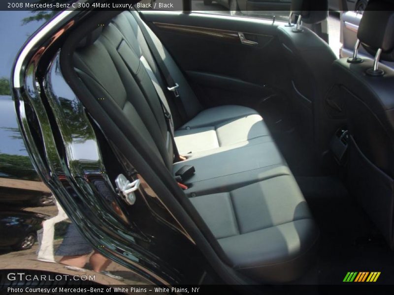 Black / Black 2008 Mercedes-Benz C 300 4Matic Luxury