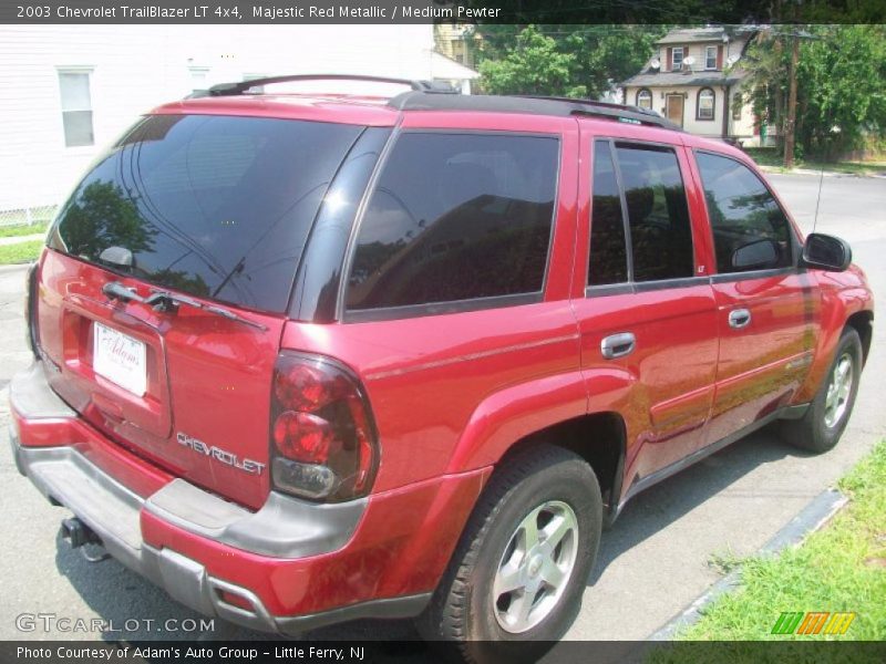 Majestic Red Metallic / Medium Pewter 2003 Chevrolet TrailBlazer LT 4x4