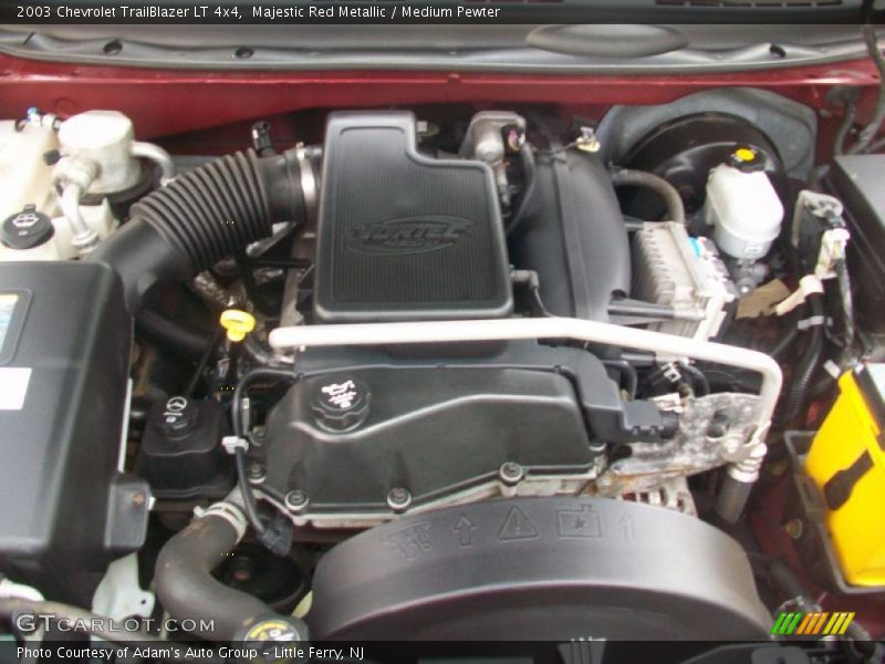 Majestic Red Metallic / Medium Pewter 2003 Chevrolet TrailBlazer LT 4x4